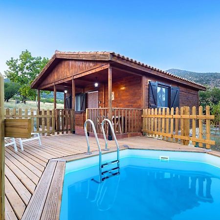 Aldea Los Odres - Cabanas De Madera De 1ª Con Piscina Privada Y Bbq En La Puerta Moratalla  Eksteriør billede