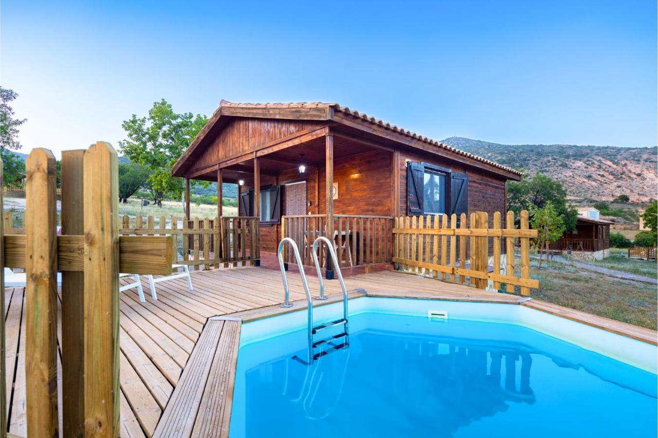 Aldea Los Odres - Cabanas De Madera De 1ª Con Piscina Privada Y Bbq En La Puerta Moratalla  Eksteriør billede