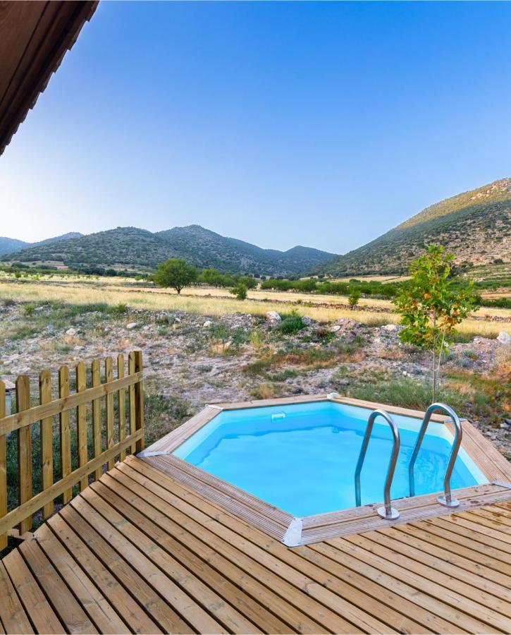 Aldea Los Odres - Cabanas De Madera De 1ª Con Piscina Privada Y Bbq En La Puerta Moratalla  Eksteriør billede