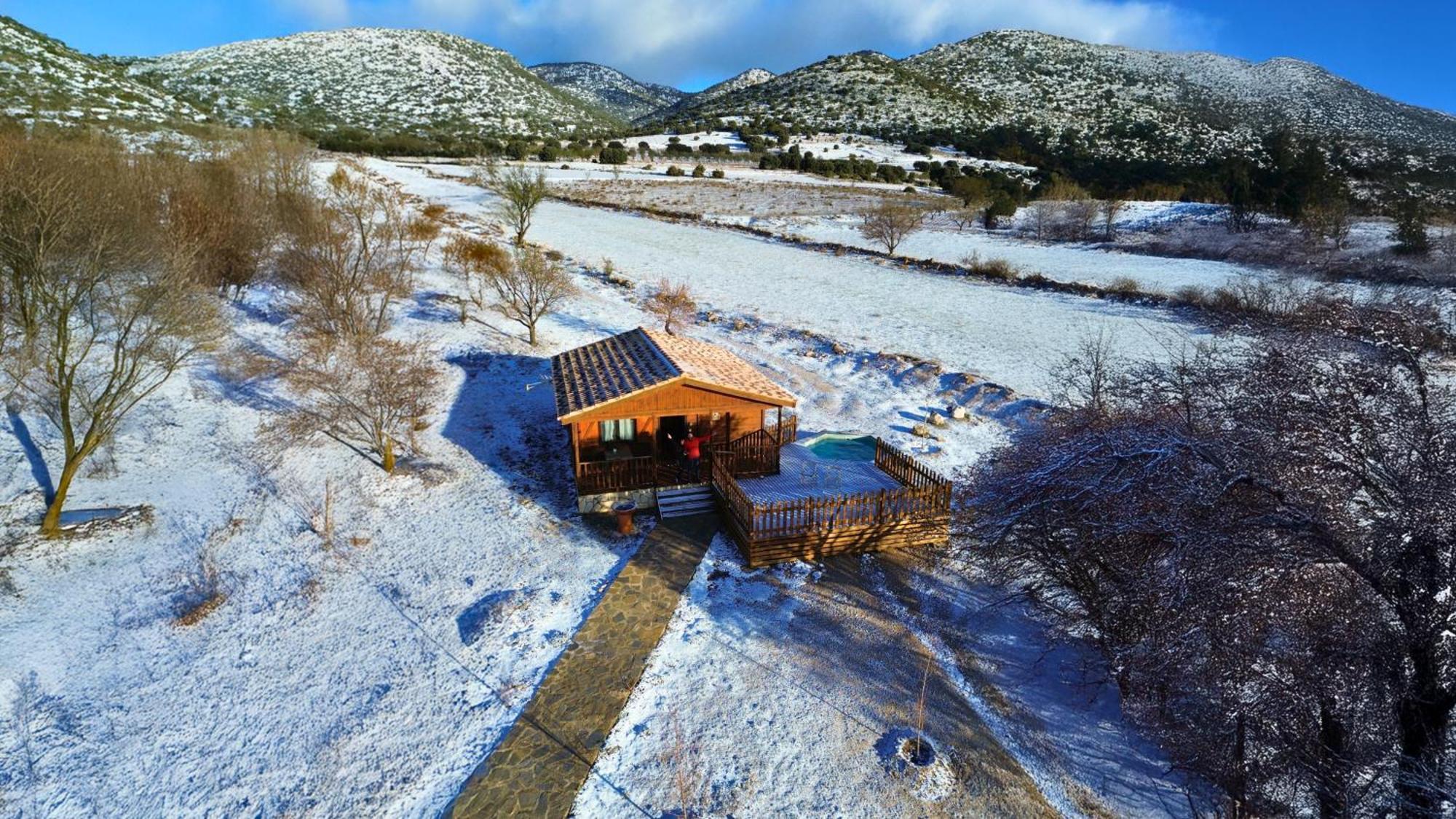 Aldea Los Odres - Cabanas De Madera De 1ª Con Piscina Privada Y Bbq En La Puerta Moratalla  Eksteriør billede